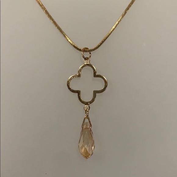 Allegra gold tone celtic beaded fashion necklace - Picture 9 of 12